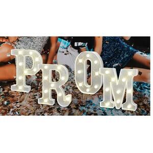 LED Prom Letter Lights 2024 Prom Letters Signs 3D